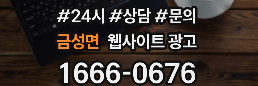 금성면 웹사이트 광고
