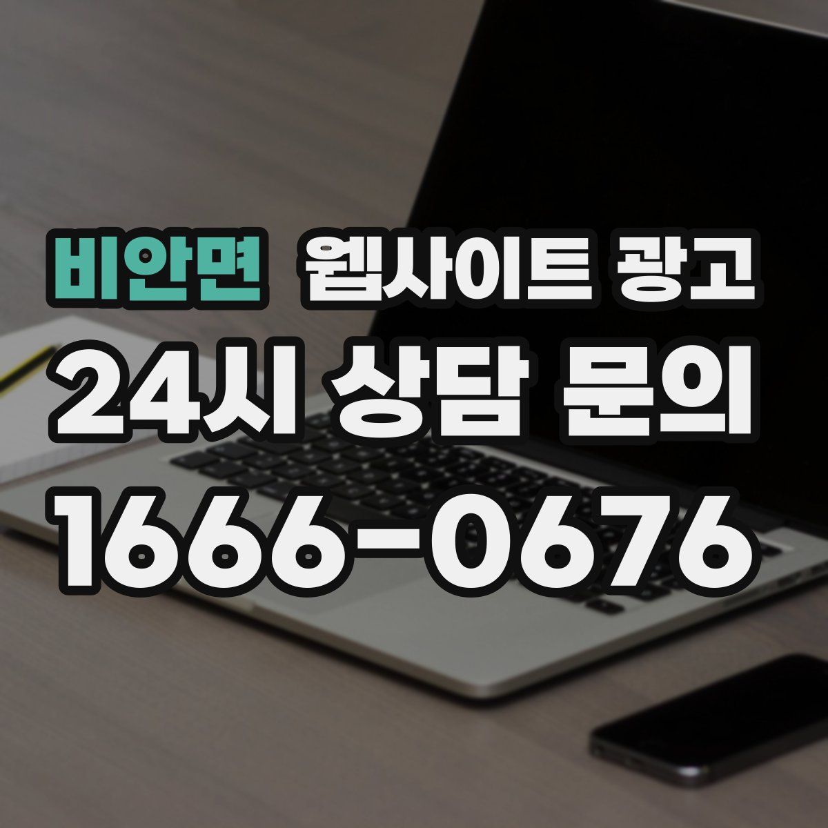 비안면 웹사이트 광고