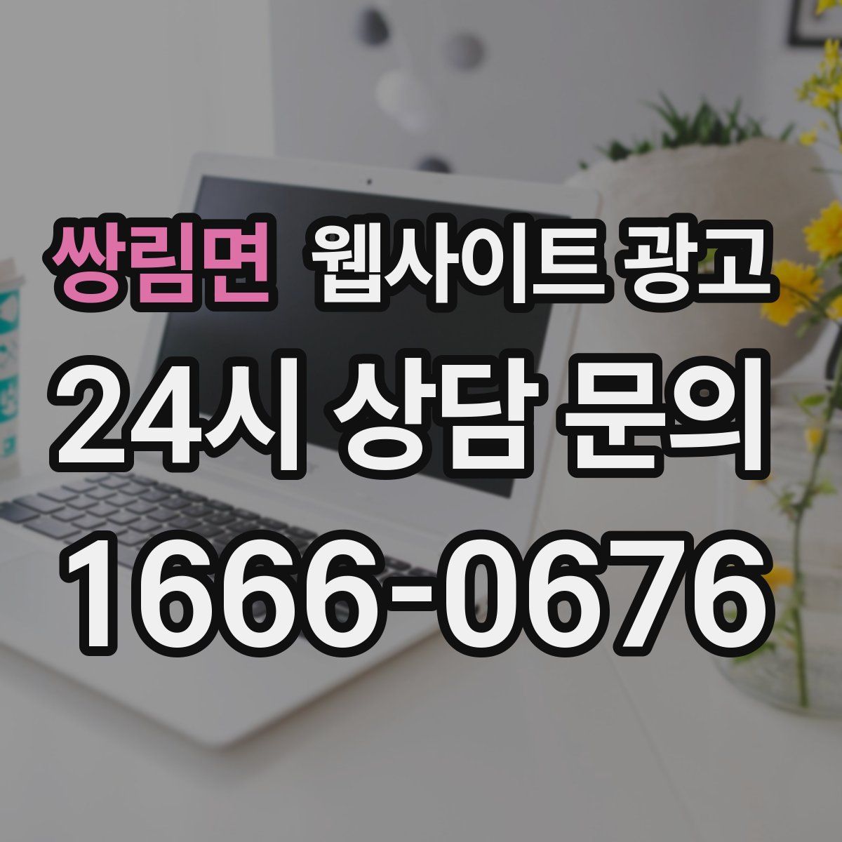 쌍림면 웹사이트 광고