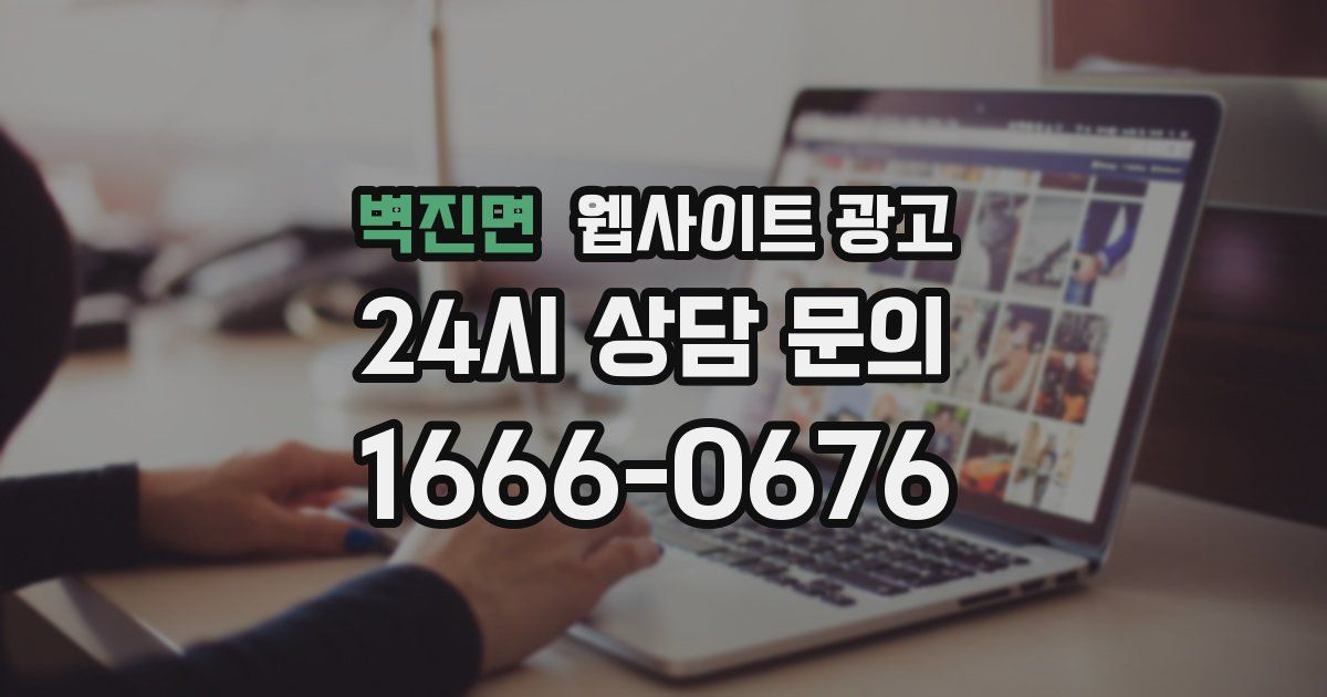 벽진면 웹사이트 광고