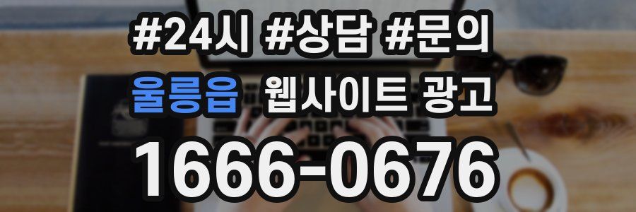울릉읍 웹사이트 광고