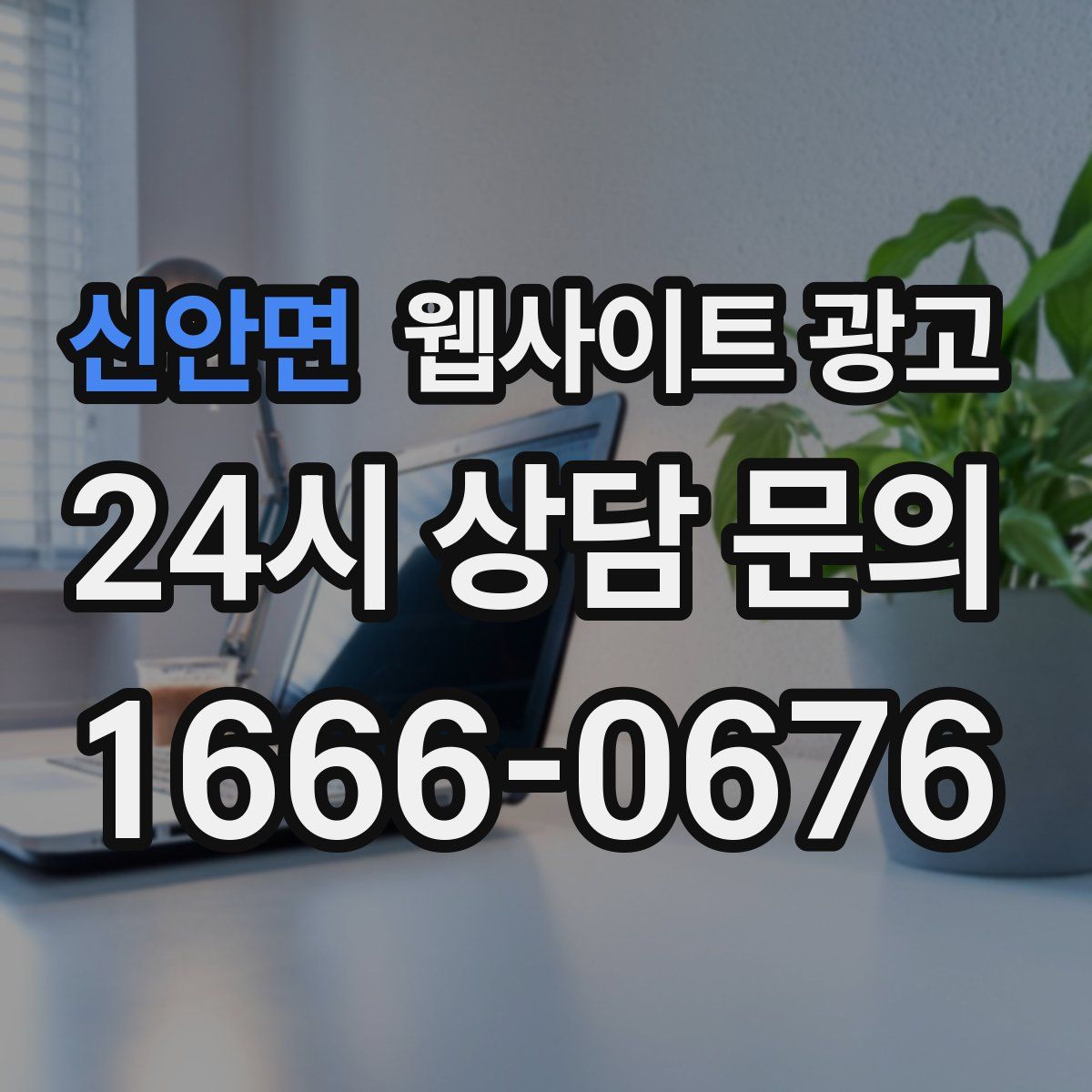 신안면 웹사이트 광고