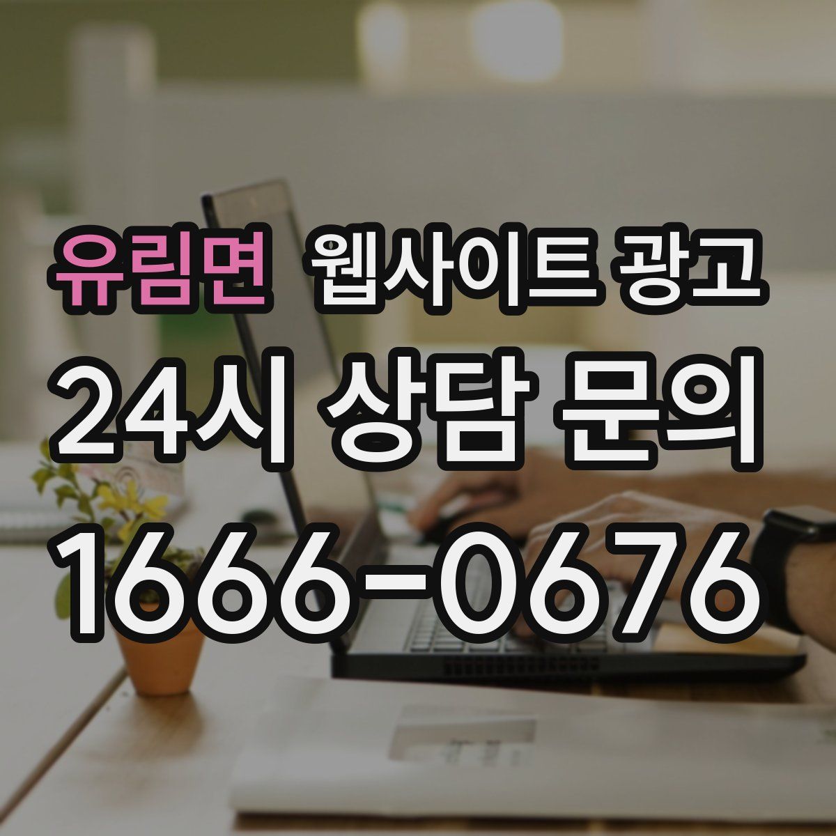 유림면 웹사이트 광고