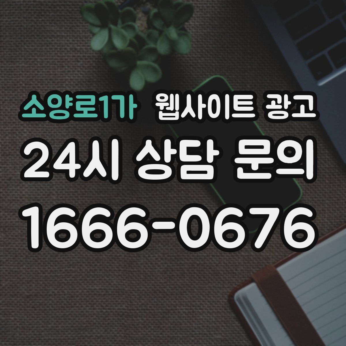소양로1가 웹사이트 광고