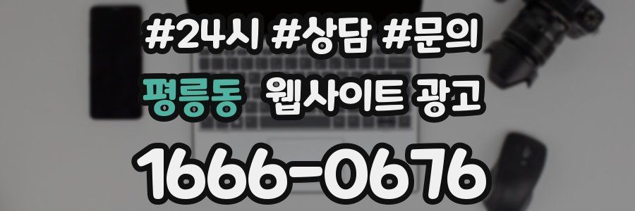 평릉동 웹사이트 광고