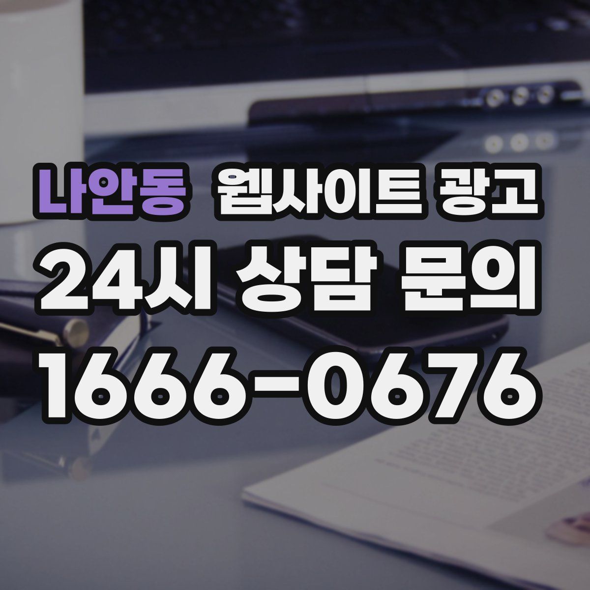 나안동 웹사이트 광고