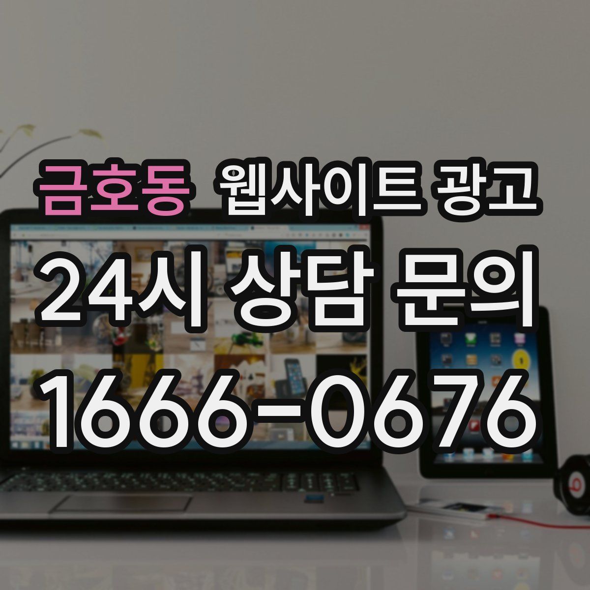 금호동 웹사이트 광고