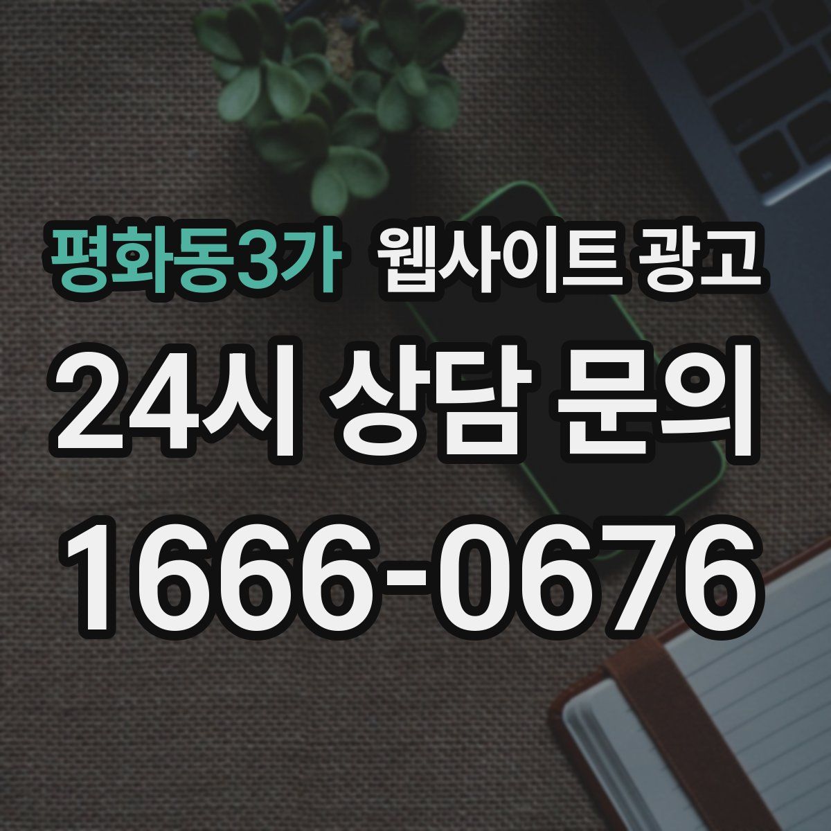 평화동3가 웹사이트 광고