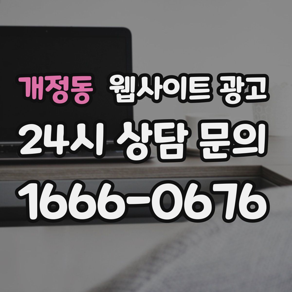 개정동 웹사이트 광고