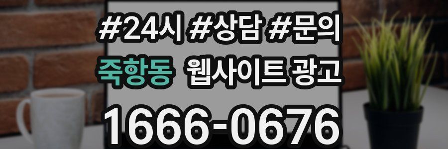죽항동 웹사이트 광고