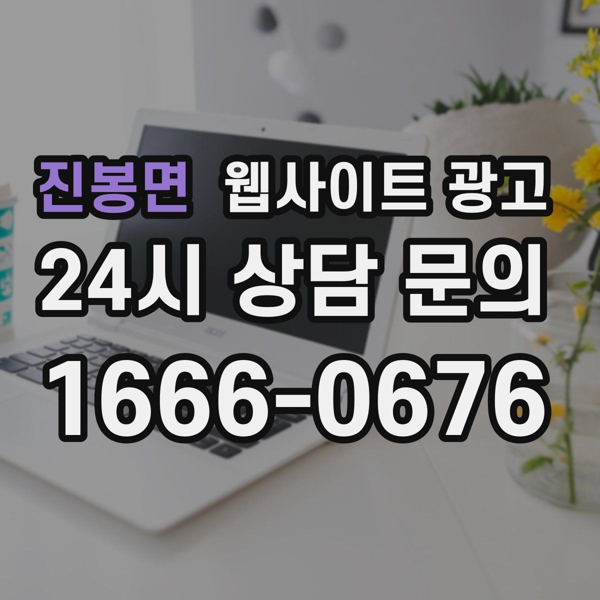 진봉면 웹사이트 광고