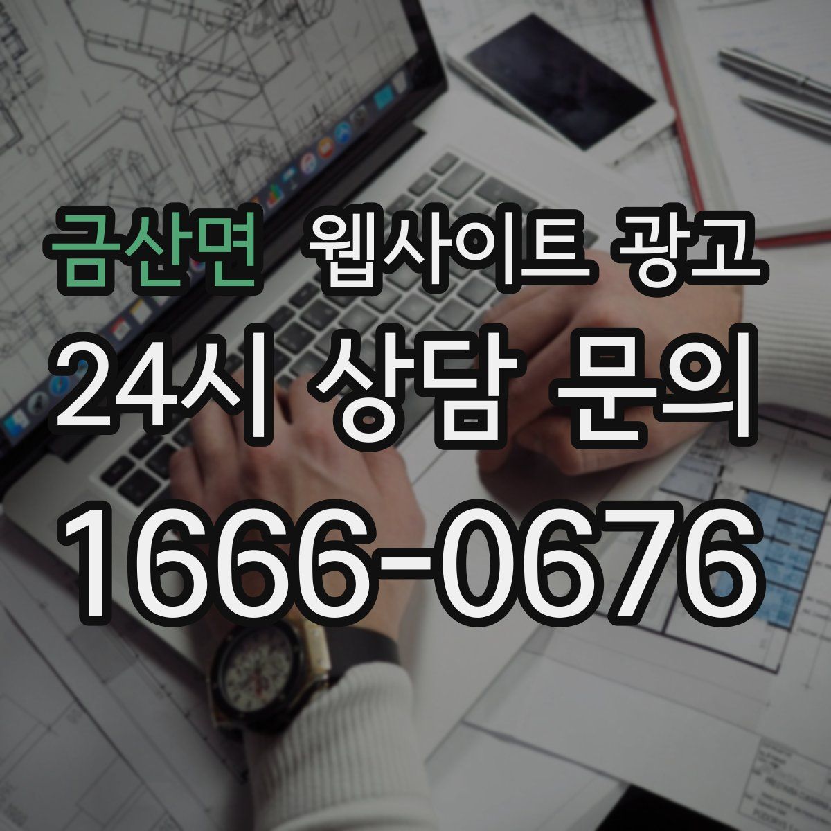 금산면 웹사이트 광고