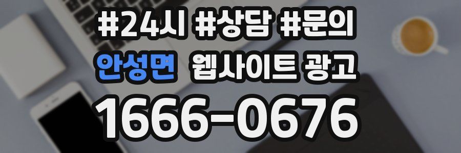 안성면 웹사이트 광고