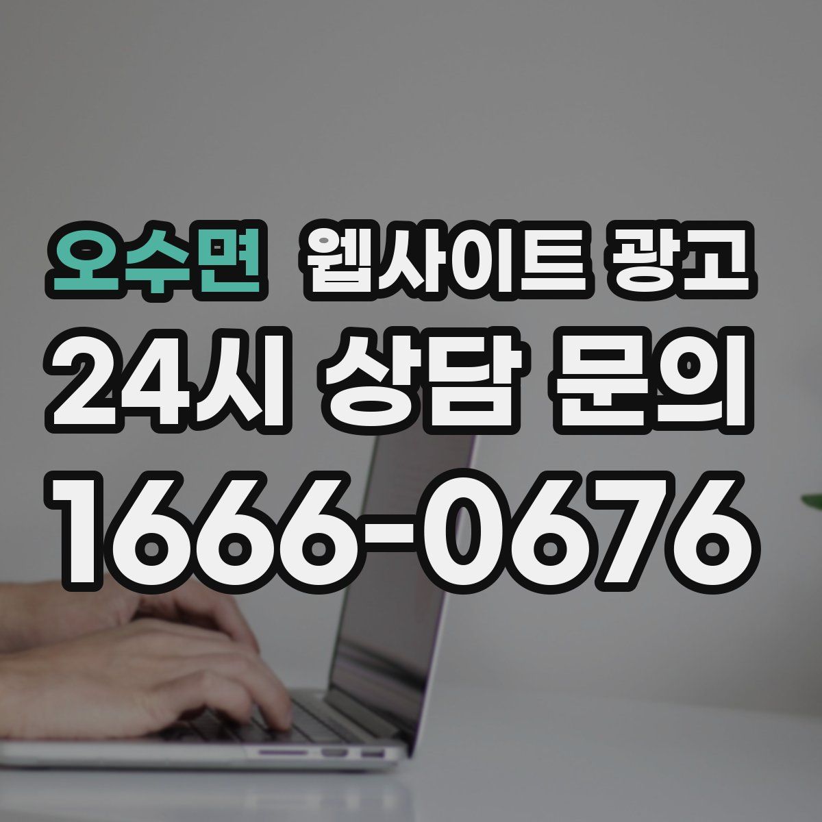오수면 웹사이트 광고