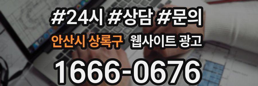 안산시 상록구 웹사이트 광고