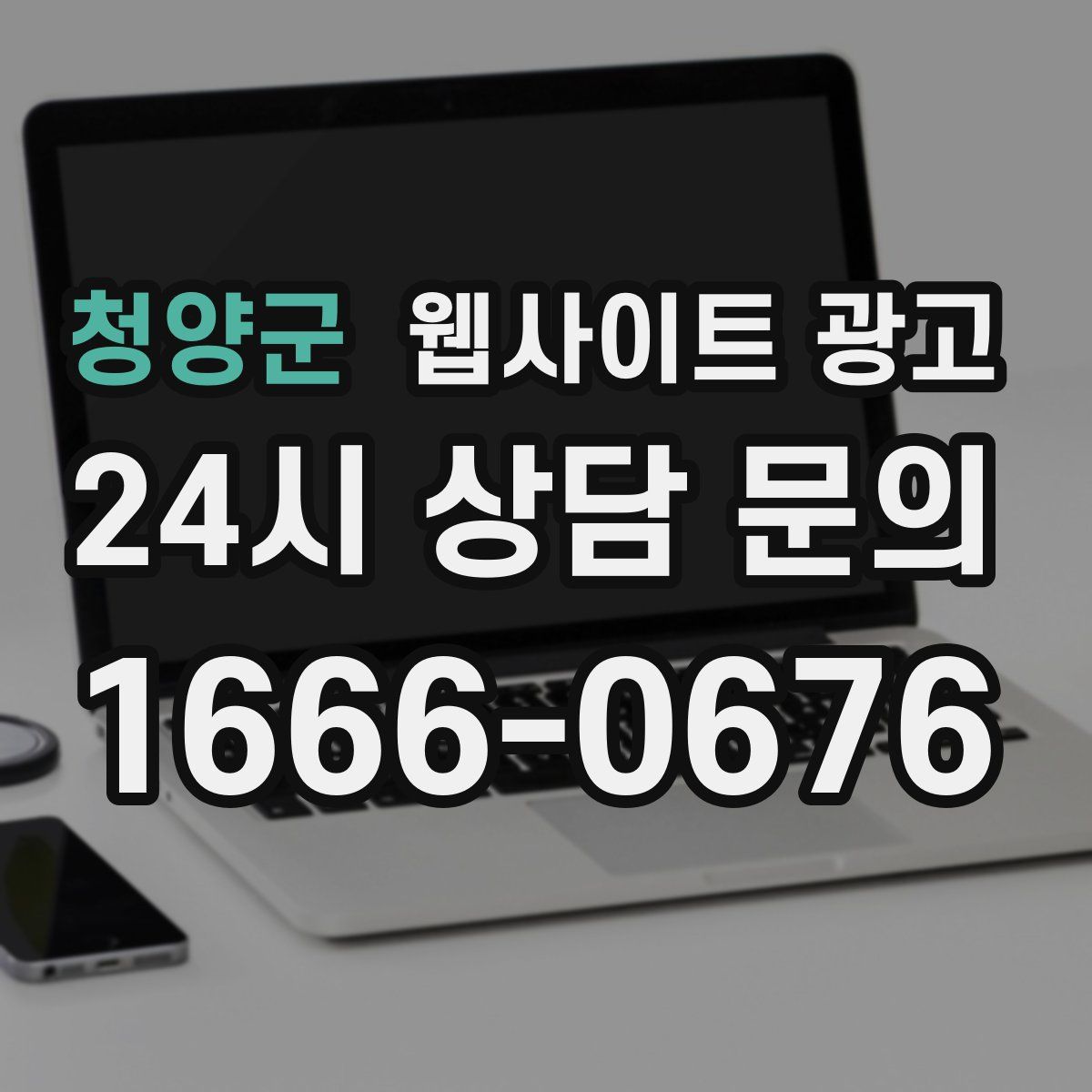 청양군 웹사이트 광고
