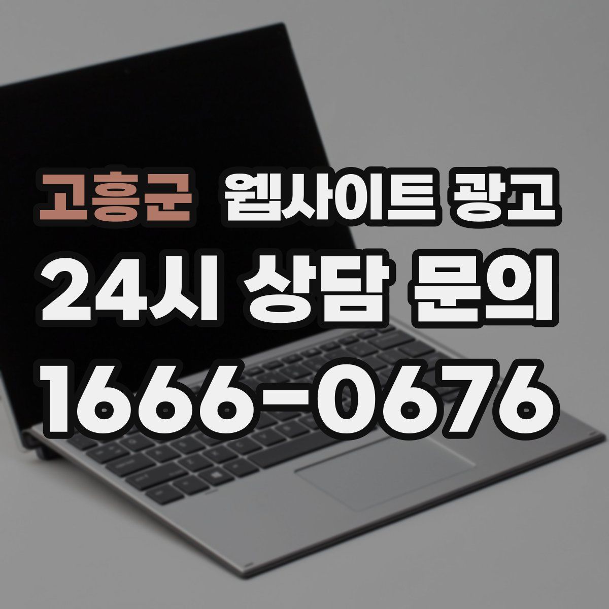 고흥군 웹사이트 광고