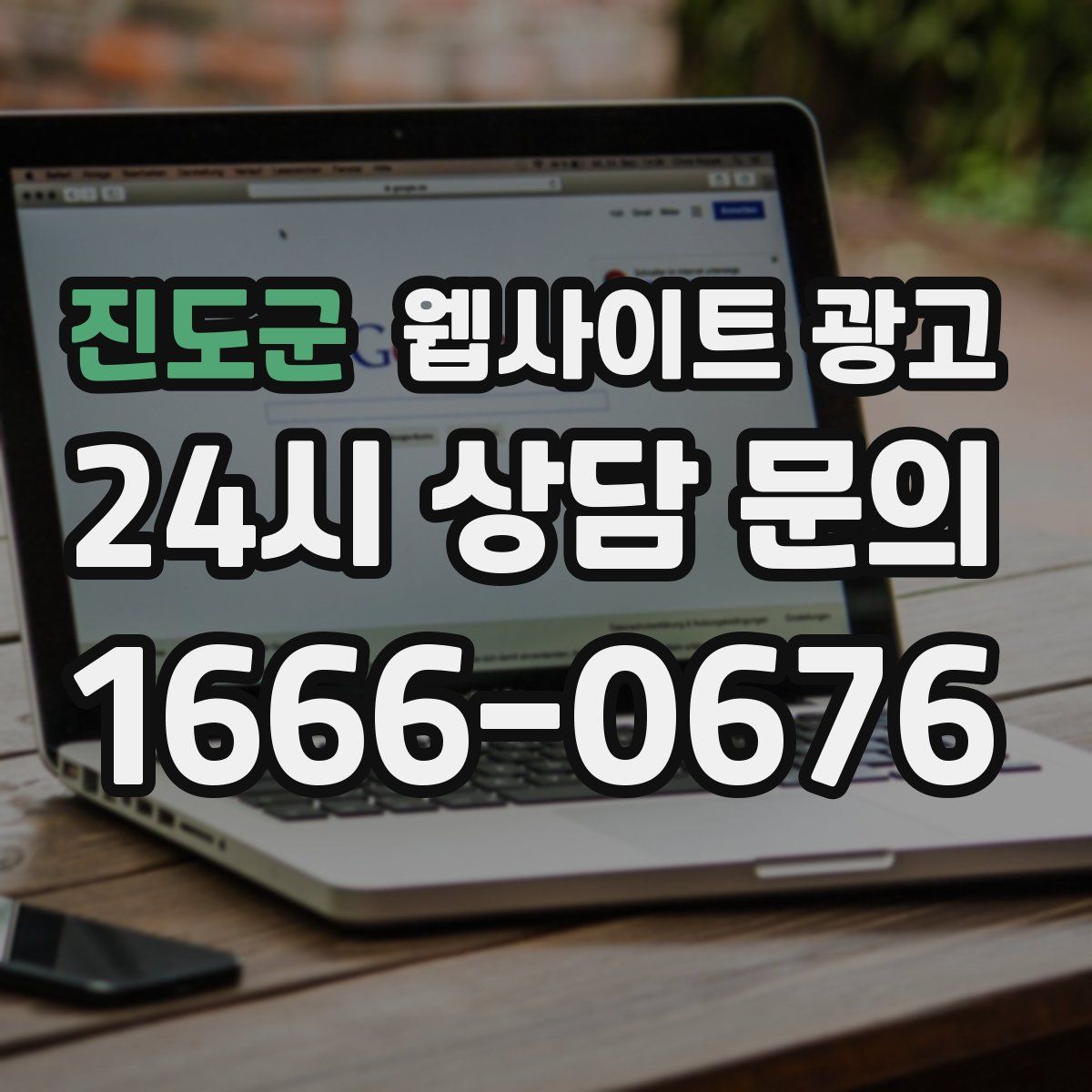 진도군 웹사이트 광고