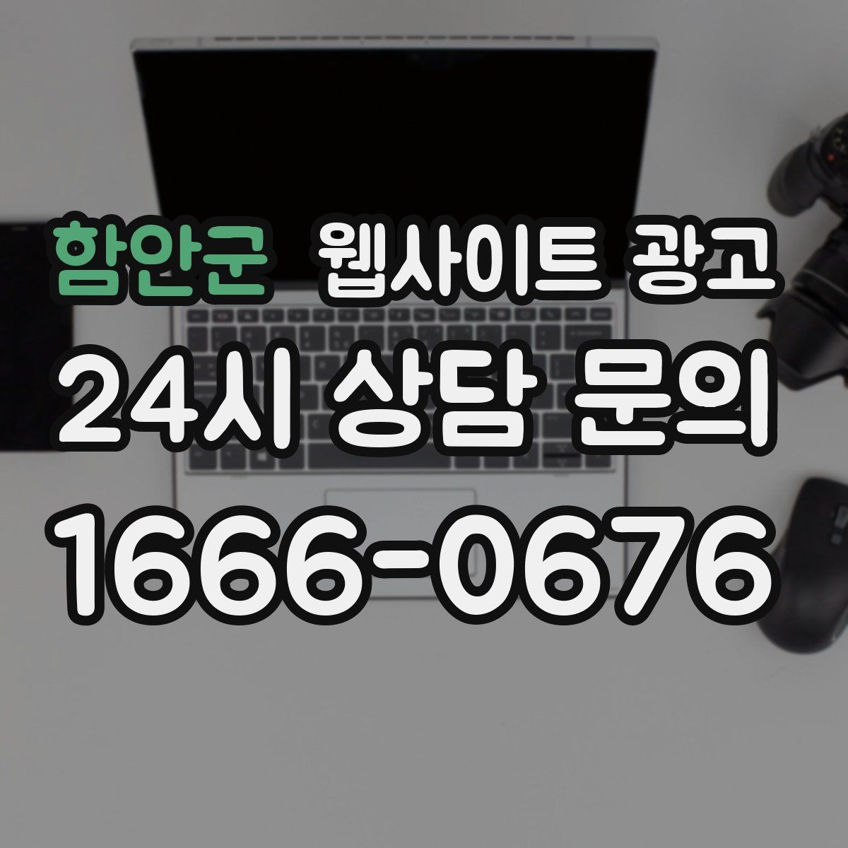 함안군 웹사이트 광고