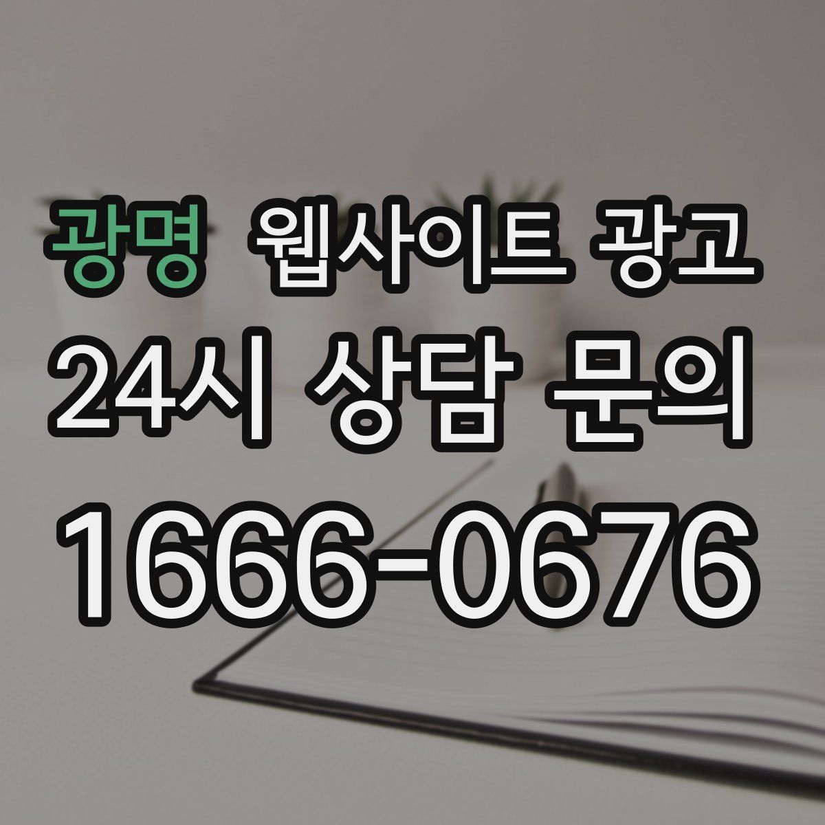 광명 웹사이트 광고