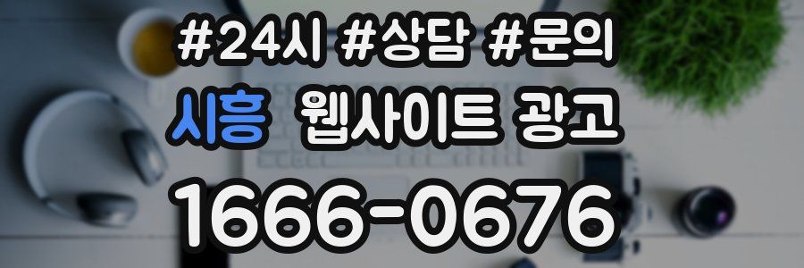 시흥 웹사이트 광고