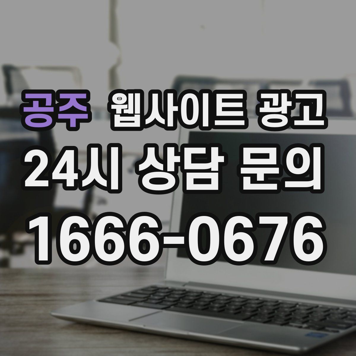 공주 웹사이트 광고