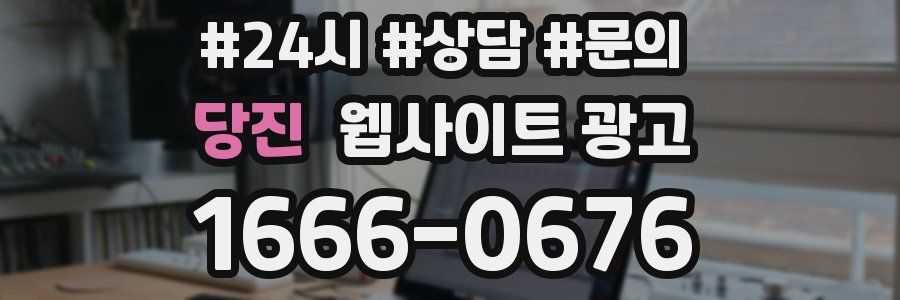 당진 웹사이트 광고