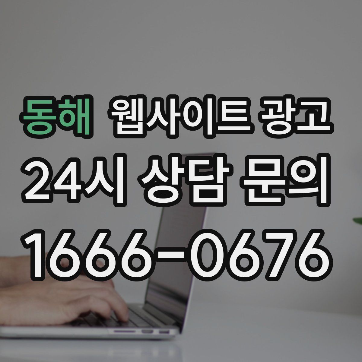 동해 웹사이트 광고
