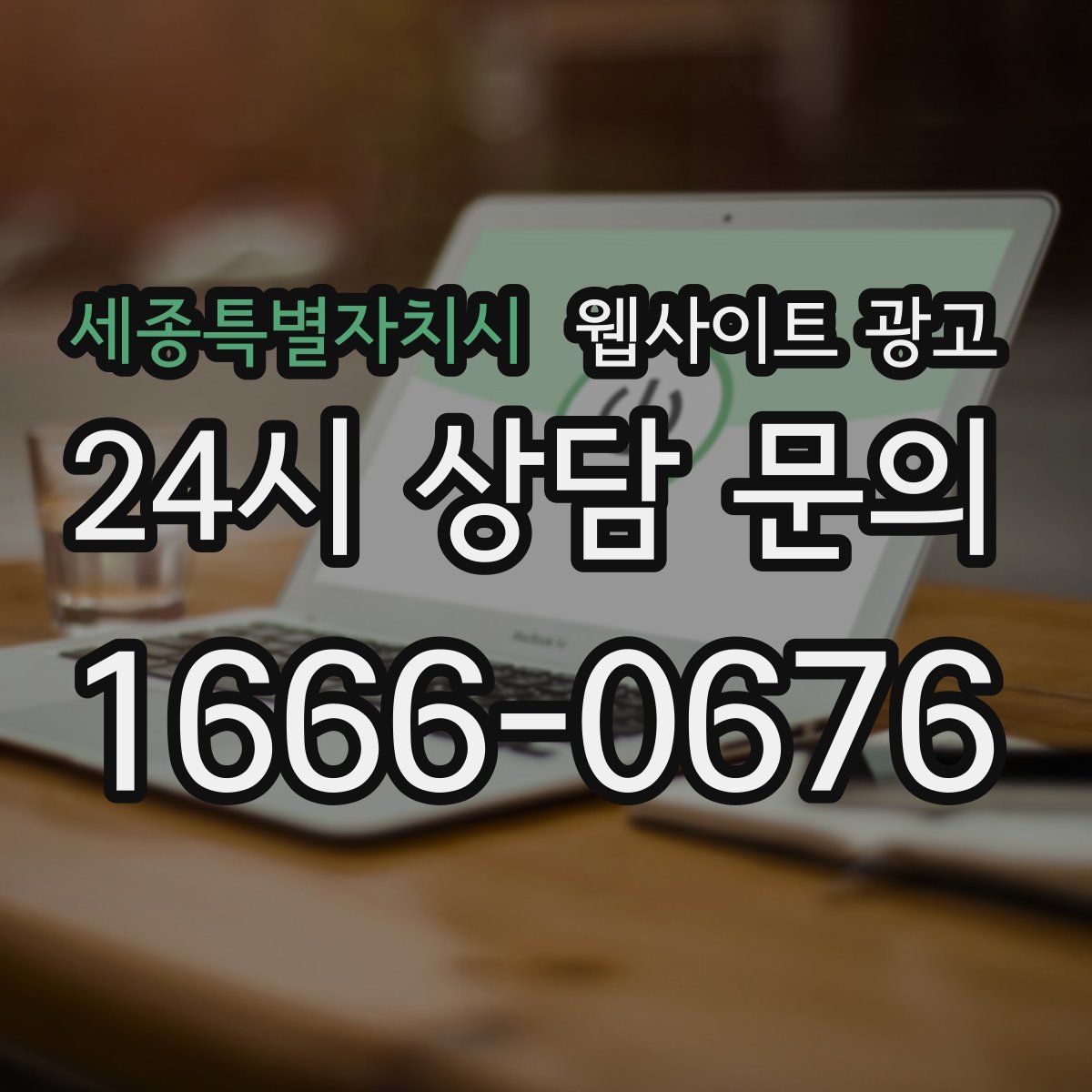 세종특별자치시 웹사이트 광고