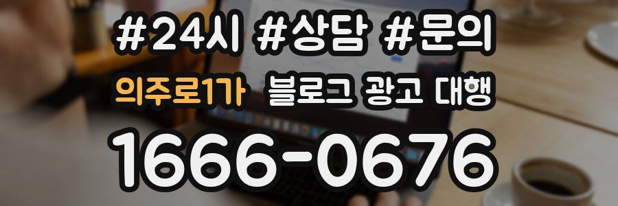 의주로1가 블로그 광고 대행