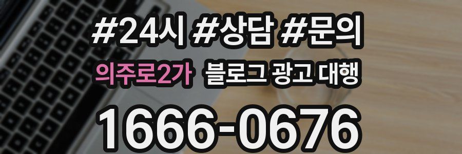 의주로2가 블로그 광고 대행