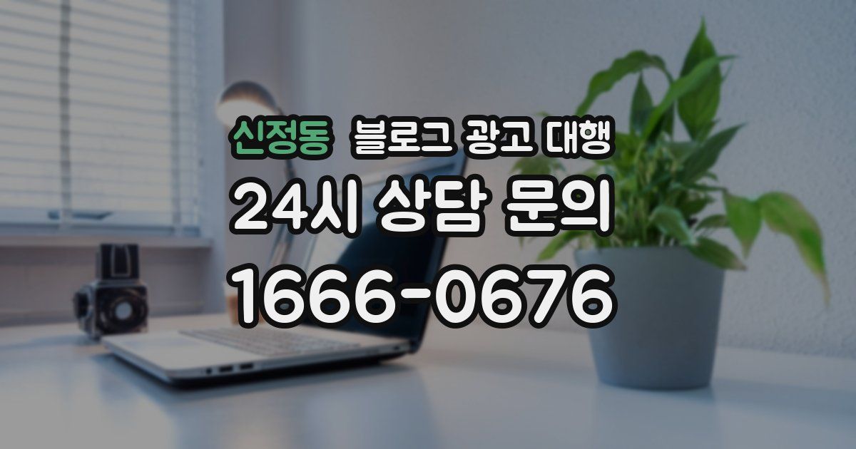 신정동 블로그 광고 대행