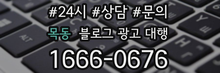 목동 블로그 광고 대행