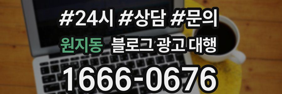 원지동 블로그 광고 대행