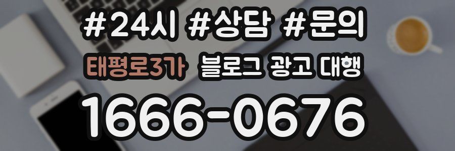 태평로3가 블로그 광고 대행