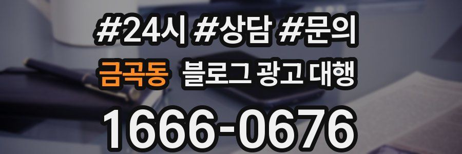 금곡동 블로그 광고 대행