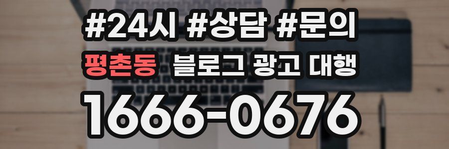 평촌동 블로그 광고 대행