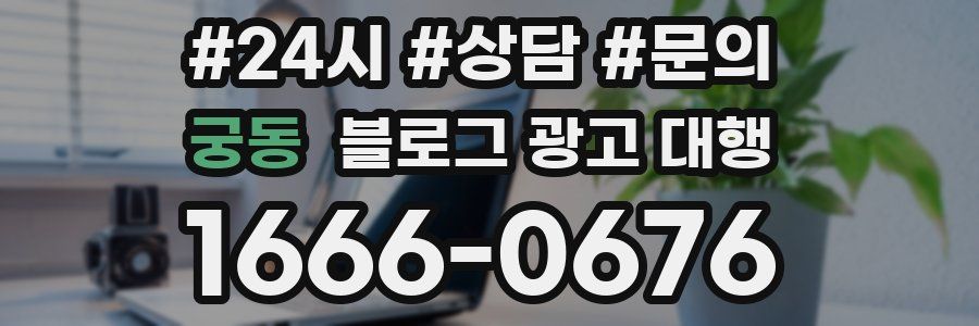 궁동 블로그 광고 대행