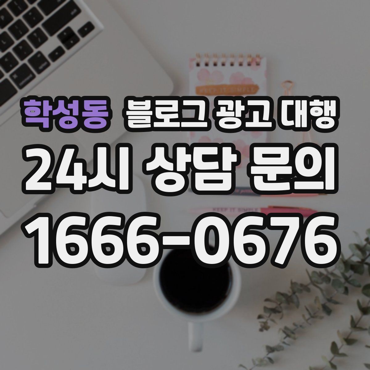학성동 블로그 광고 대행 진행 사례로 보는 성과 차이