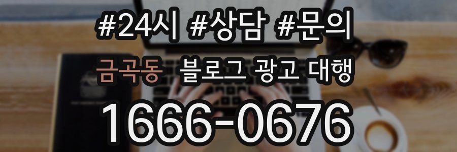 금곡동 블로그 광고 대행