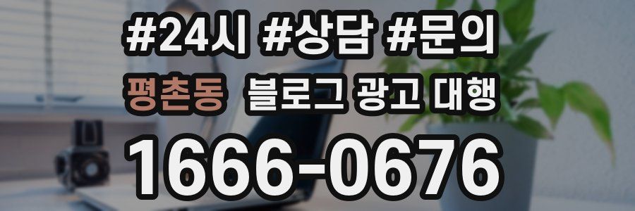 평촌동 블로그 광고 대행