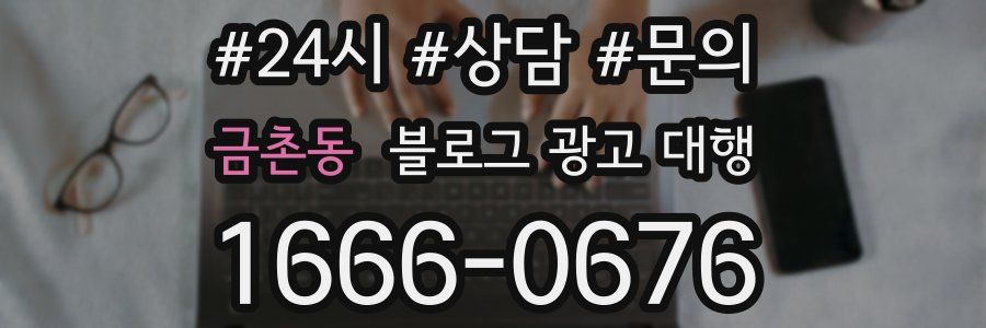 금촌동 블로그 광고 대행