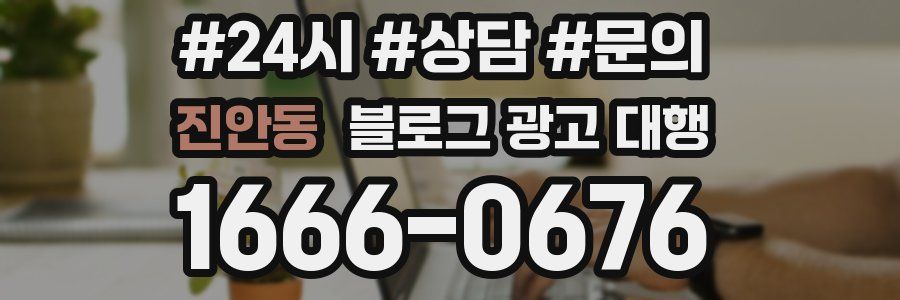 진안동 블로그 광고 대행