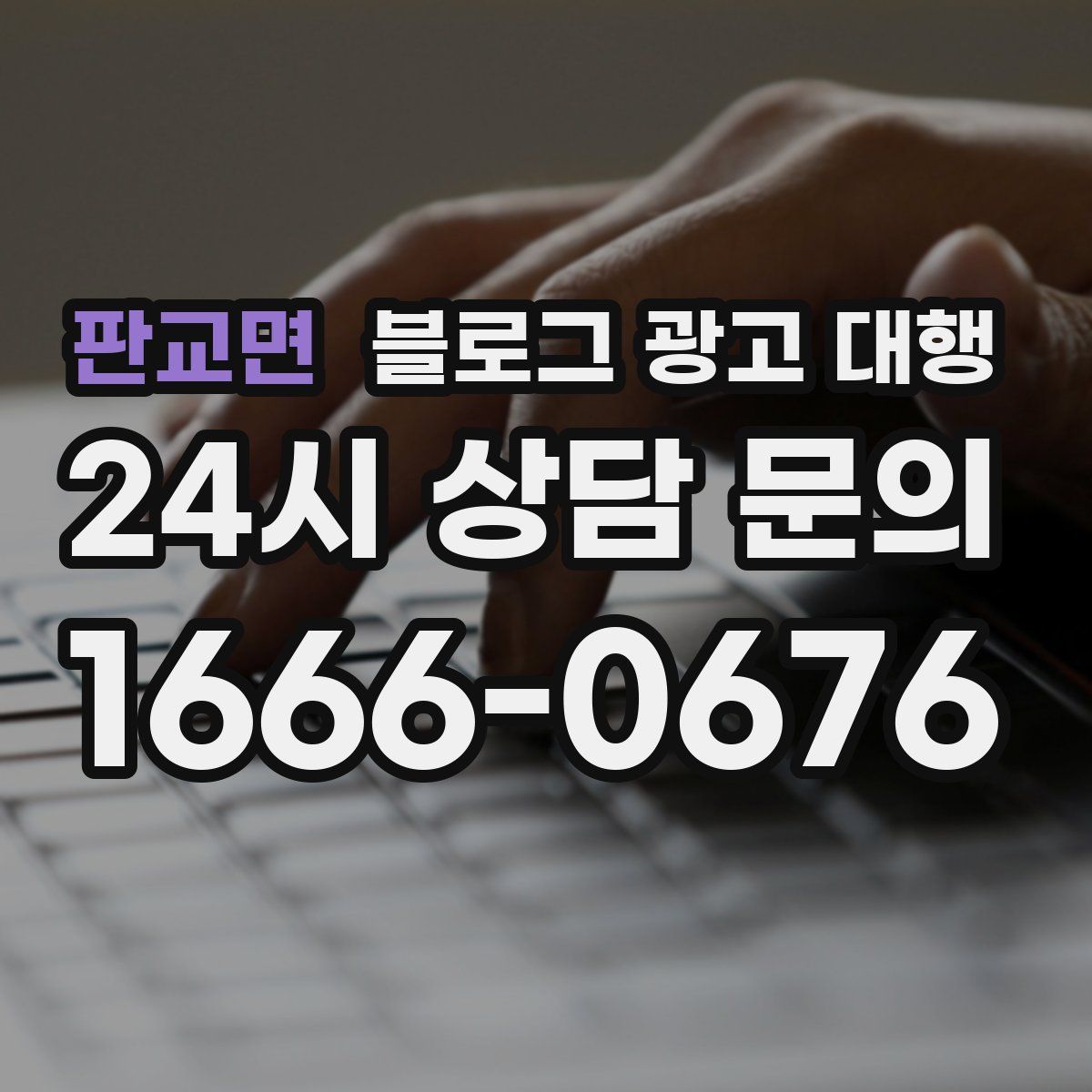 판교면 블로그 광고 대행