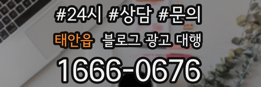태안읍 블로그 광고 대행