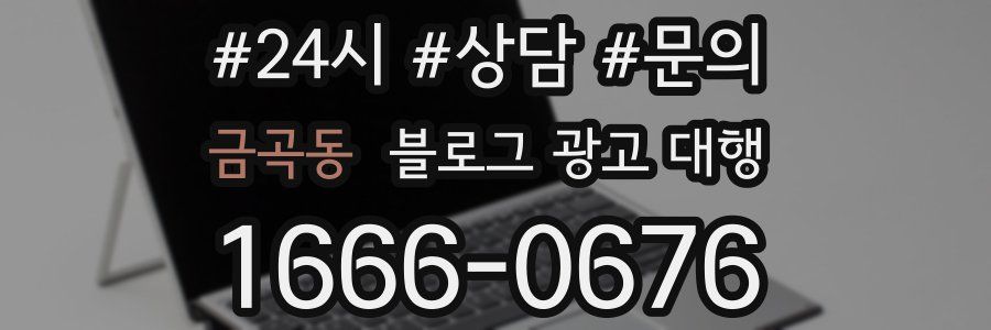 금곡동 블로그 광고 대행