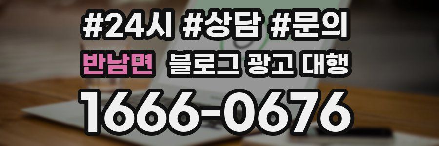 반남면 블로그 광고 대행
