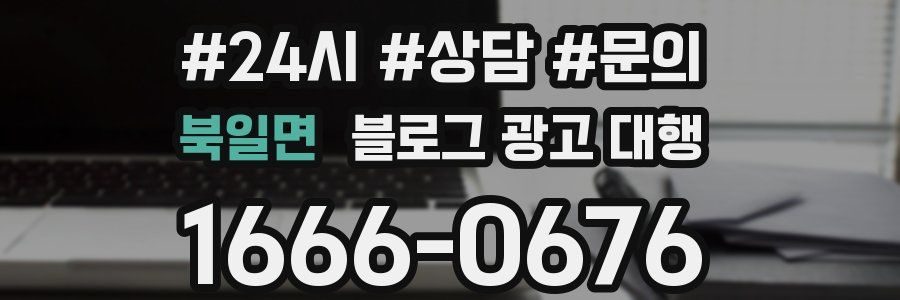 북일면 블로그 광고 대행