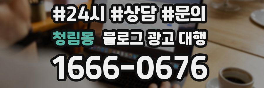 청림동 블로그 광고 대행