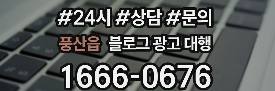 풍산읍 블로그 광고 대행